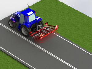 WG 0010 - Striegel 300 cm 3D 모델