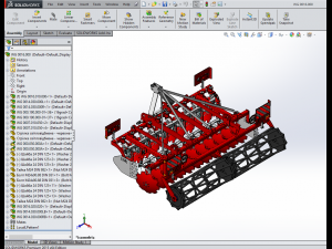 WG 0016 - Disc harrow 300 cm Modelo 3D