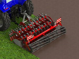 WG 0026 - Landscape discator 300 cm 3D Model