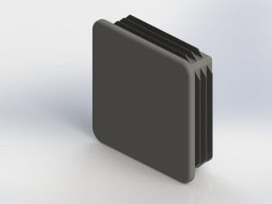 Set of square plugs 3D Model