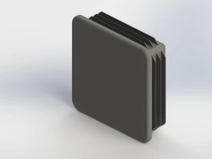 Set of square plugs 3D Model