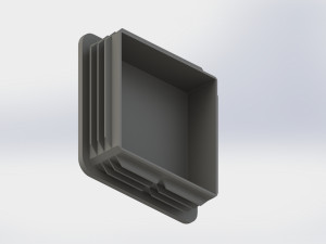 Set of square plugs 3D Model