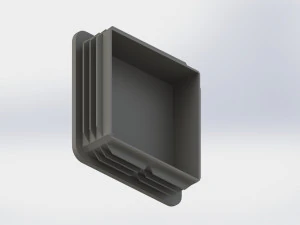 Set of square plugs 3D Model