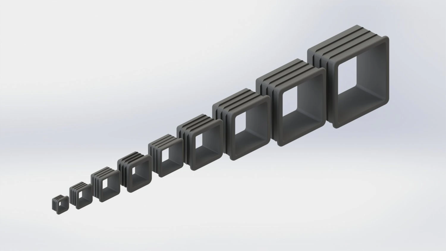 Set of plugs 3D Model .c4d .max .obj .3ds .fbx .stl .blend 