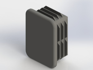 Set of rectangular plugs 3D 모델