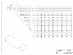 DIN 1443 - Clevis pins 3D Model
