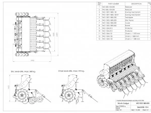 WG 1022 - Mounted mechanical seed drill 3D Model
