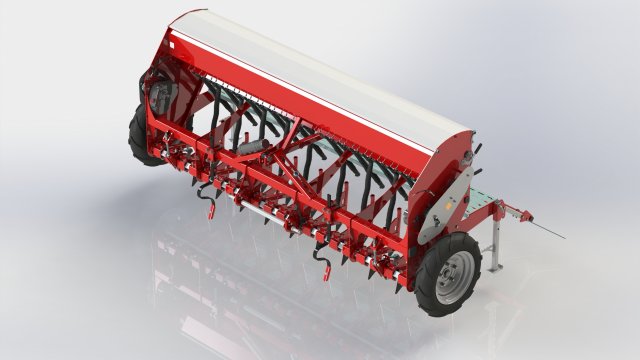WG 1021 - Variator seed drill Modelo 3D .c4d .max .obj .3ds .fbx .stl .blend 