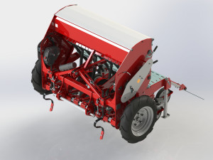 WG 1021 - Variator seed drill Modelo 3D