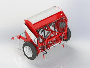 WG 1021 - Variator seed drill 3D Model