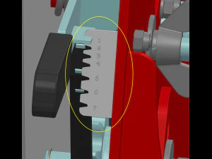WG 1024 - Mounted mechanical seed drill 3D Model
