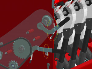 WG 1024 - Mounted mechanical seed drill 3D Model