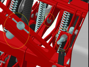 WG 1024 - Mounted mechanical seed drill 3D Model