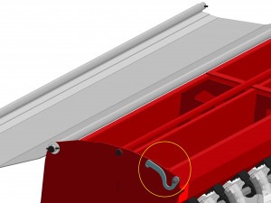 WG 1024 - Mounted mechanical seed drill 3D Model