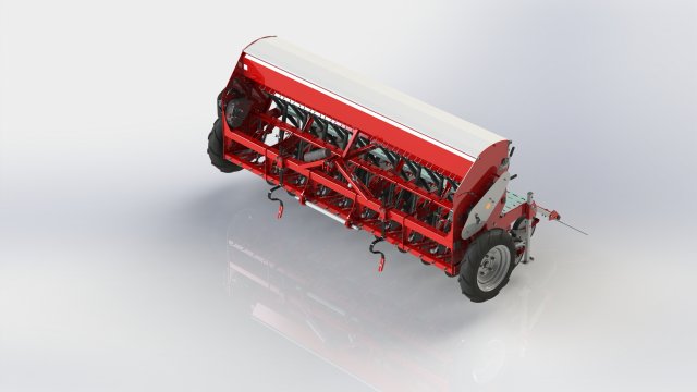WG 1025 - Variator seed drill Modelo 3D .c4d .max .obj .3ds .fbx .stl .blend 
