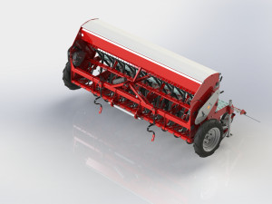 WG 1025 - Variator seed drill 3D Model