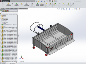 WG 0023 - Transport Box for tractor 3D Модель