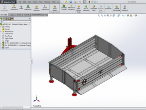 WG 0023 - Transport Box for tractor 3D Модель