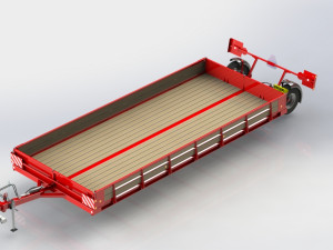 WG 0027 - Conveyor 270x650 cm 3D Model