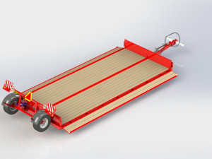 WG 0027 - Conveyor 270x650 cm 3D Модель