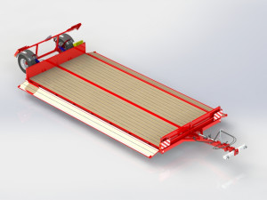 WG 0027 - Conveyor 270x650 cm 3D Модель