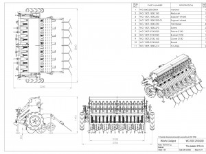 WG 1007 - Mounted mechanical seed drill 3Dモデル