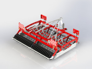 WG 0017 - Kompaktor 300 cm 3D 모델