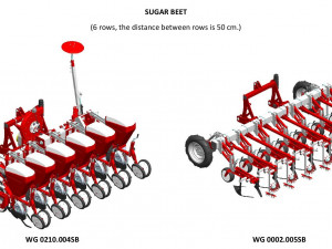 WG 0210 - Pneumatic precision seed drills 300 cm 3D Модель