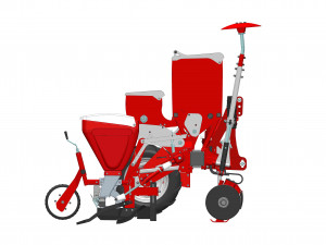 WG 0210 - Pneumatic precision seed drills 300 cm 3D Модель