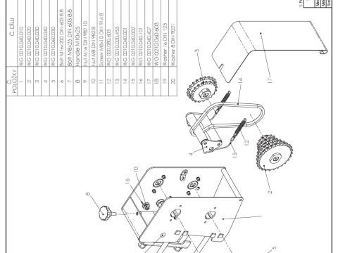 WG 0210 - Pneumatic precision seed drills 300 cm 3D Модель