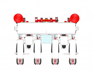 WG 0211 - Double-disc precision vacuum planters 300 cm Model 3D