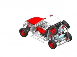 WG 3002 - Buggy 3D Model