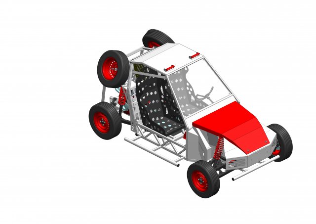 WG - Buggy based on VAZ 3D Модель in Транспорт 3DExport