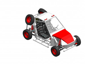 WG 3002 - Buggy based on VAZ 2109 Modelo 3D