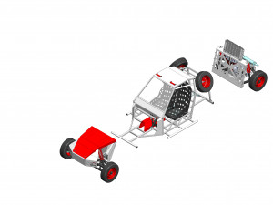 WG 3002 - Buggy based on VAZ 2109 Modelo 3D