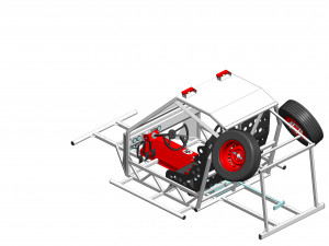 WG 3002 - Buggy based on VAZ 2109 Modelo 3D