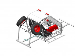 WG 3002 - Buggy 3D Model