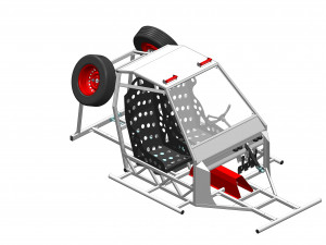 WG 3002 - Buggy based on VAZ 2109 Modelo 3D