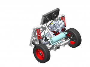 WG 3002 - Buggy 3D Model