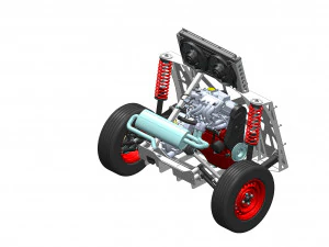 WG 3002 - Buggy 3D Model