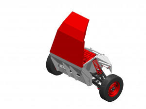 WG 3002 - Buggy based on VAZ 2109 Modelo 3D