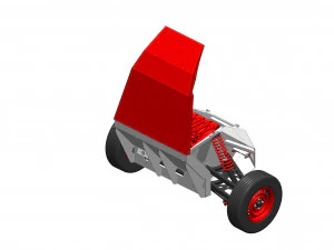 WG 3002 - Buggy 3D Model