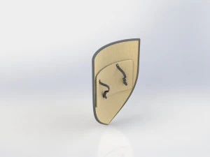 WG 7002 - Scudo Modello 3D