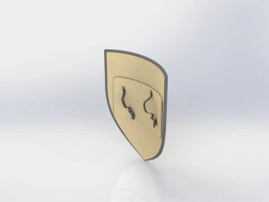 WG 7002 - Scudo Modello 3D