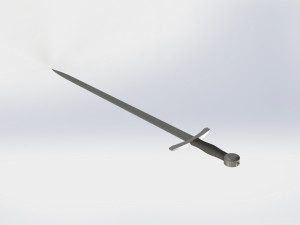 WG 7002 - 15th century sword Modelo 3D