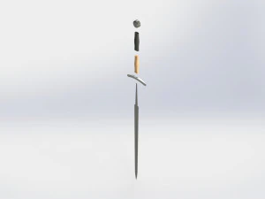 WG 7002 - 15th century sword 3D Model