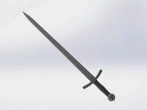 WG 7002 - 15th century sword 3D Model