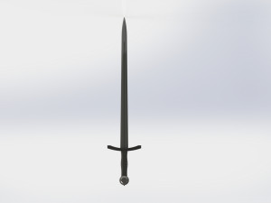 WG 7002 - 15th century sword 3D 模型