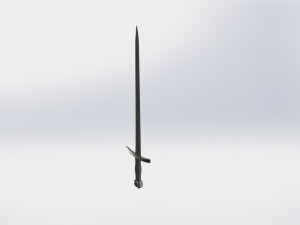 WG 7002 - 15th century sword 3D 模型