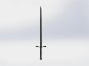 WG 7002 - Bastard sword 3D Model